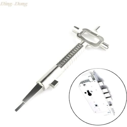 New Sliver Lock Smith Tool Multi Purpose Cylinder Gauge Cam Turner Spindle Turner