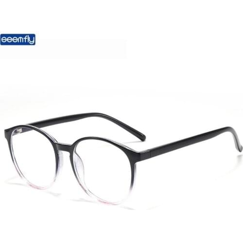 Seemfly Mens Anti Blue Light Glasses Round Glasses Frame Vintage For Man and Women Optical Eyeglasses Lightweight Comfortable