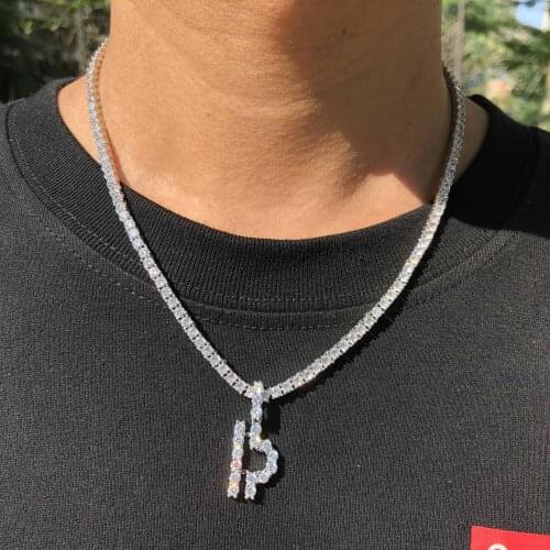 18k Gold Plated CZ Iced Out Bubble Letter J Pendant