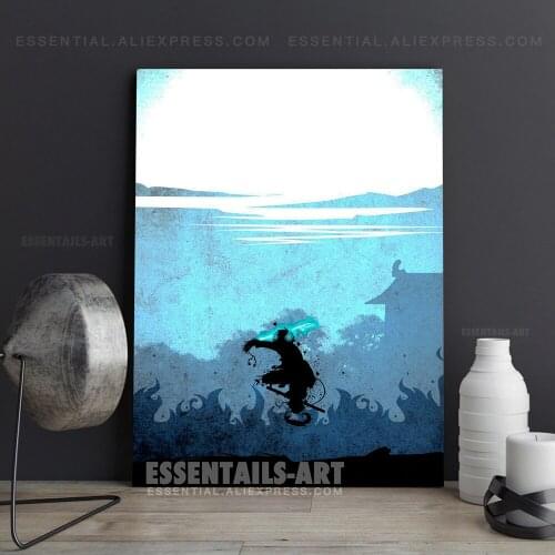 Rin Okumura Ao no Exorcist Anime Canvas Wall Art Poster Painting Bedroom Study Living Room Decoration Print Picture Home Decor