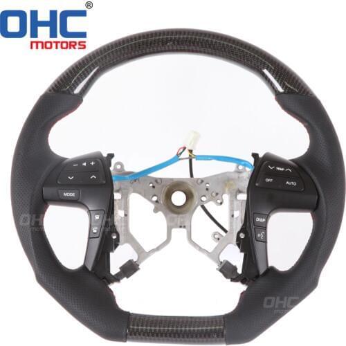 Real Carbon Fiber Steering Wheel for Toyota Camry / Hilux / Estima / Highlander / Fortuner