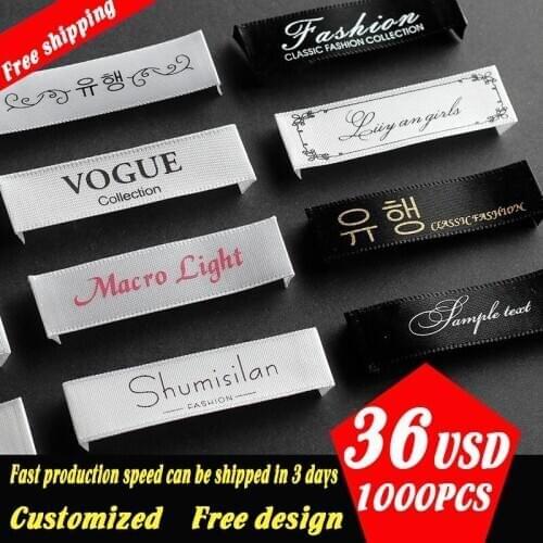 Customized silk satin ribbon printing/garment /clothing care label/printed/washable label/tag