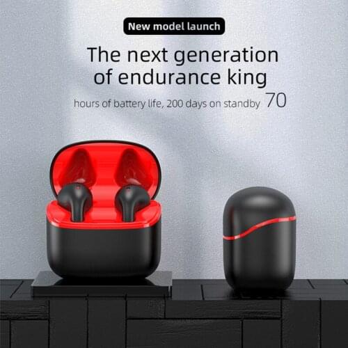 J12 TWS Bluetooth Headset Wireless Mini Sports Binaural 5.0 Intelligent Noise Reduction Earphone Sports Waterproof Music Earbuds