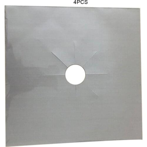 270*270*0.12Mm Gas Stove Top Protection Pad Washable Oil And Anti-Fouling Gas Stove Cleaning Pad