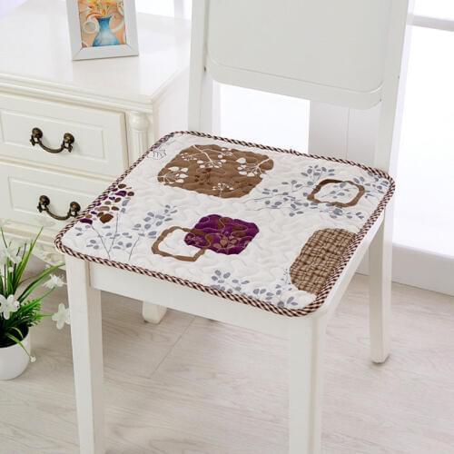 12 Colors Breathable Cotton Office Chair Cushion Non-slip Stool Seat Cushions Computer Chair Cushion Buttocks Pad Decorative 1pc