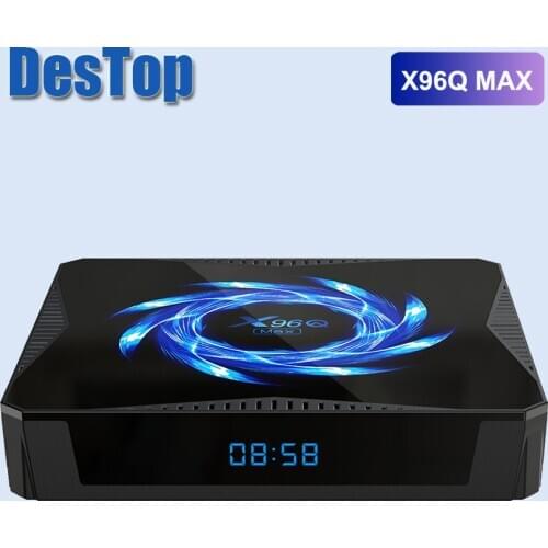 5pcs X96Q MAX Smart Android 10.0 TV Box 4GB RAM 32/64GB ROM Allwinner H616 2.4G/5.0G WiFi BT5.0 4K HDR Media Player with DHL