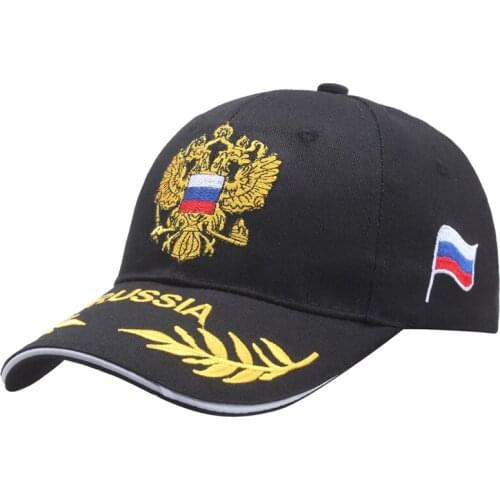 Best Selling Brand Baseball Caps Russia Flag Fashion Visor Bonnet For Woman Men High Quality Cotton Snapback Hats Gorras Hombre