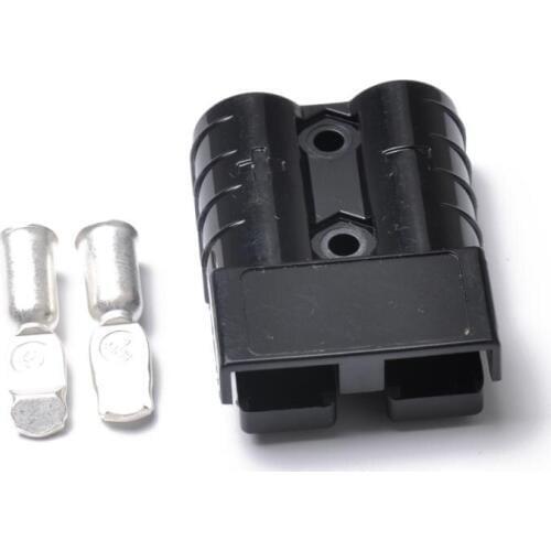 2 Sets 50A 600V Plug Connect Battery Quick Connector+Cover Kit For Winch Car