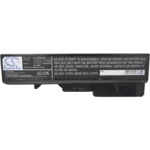 Cameron Sino 4400mAh battery for LENOVO IdeaPad B470 B470A B470G B570 B570A B570G G460 G460 0677 L10P6Y22 LO9L6Y02