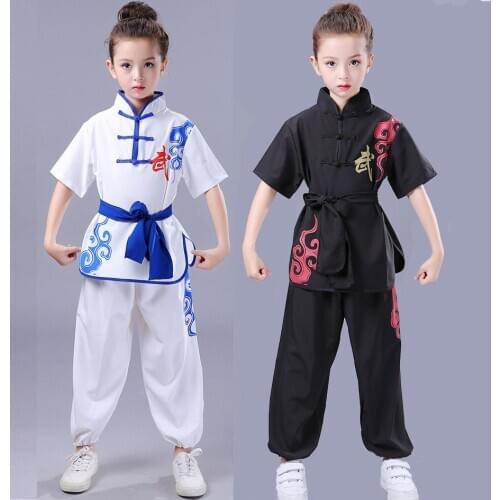Children adult Chinese Traditional Wushu uniform kids Kungfu clothes martial arts suit outfit changquan costume for girl boy