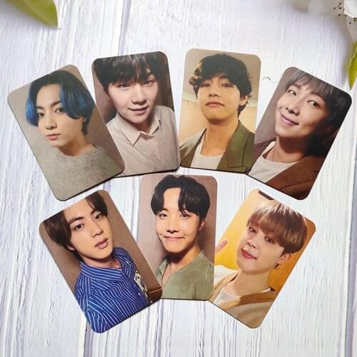 South Korean Groups Kpop Bangtan Boys New Album BE M2U Lomo Box Small Card Set All Styles Collective K-pop HD Photocard Poster