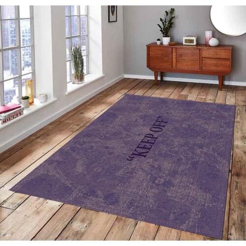 KEEP OFF 50 Patterned Carpet ,Non Slip Floor Carpet,Teens Carpet,Turkish Rug
