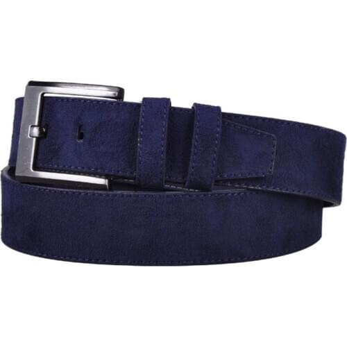 Trg Polo Suede Leather-Sport Mens Belt, Four Different Color Options, 4,5 Cm Width, 105-130 cm Length, Special Logo Design