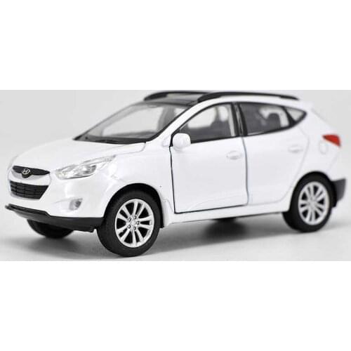 WELLY 1:36 Hyundai Tucson Ix35 Alloy Car Model Machine Simulation Collection Toy Pull-back Vehicle Collection for Boy Gift