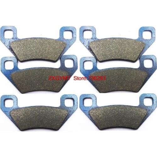 Atv / Utv Resin Brake Shoe Pads Set for ARCTIC CAT TRV700 TRV 700 2009 & up