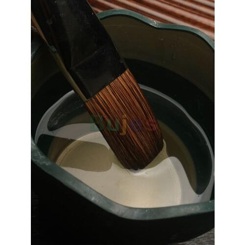 Escoda 3043 Series Artist Quality Paint Brushes, Oil Painting Watercolor Acrylic Brush, Synthetic Fiber Sable Hair, Long Handle