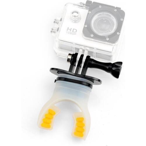 Accessory Silicone Surfing Brace Mouth Tooth Holder Float for GoPro Hero2 3 3+ 4
