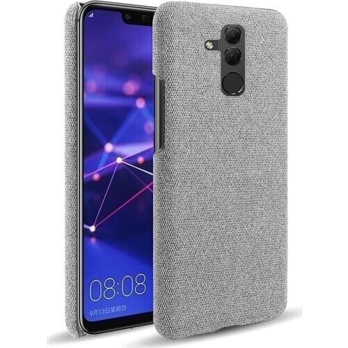 Cloth Cases For Huawei Mate 20 Lite Case Slim Retro Cloth Hard Phone Cover For Huawei Mate 20 Lite Mate 20 20 Pro Coque Capa