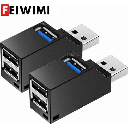 USB Hub USB 3.0 Hub 2.0 Multi USB Splitter Adapter 3 Ports Speed Mini Multiple 3 Hab usb3.0 HUB Port USB-Hub Expander For PC