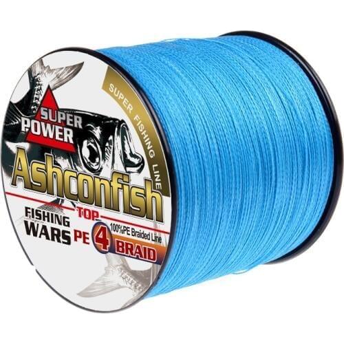 High quality super pe braided line 500M Japan multifilament fishing line 4strands wires sea fishing spetra blue fishing thread