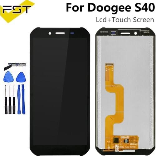 5.5''For Doogee S40 S40 Pro LCD Display+Touch Screen Digitizer Assembly For Doogee S40 Lite Mobile Phone Accessories With Tools
