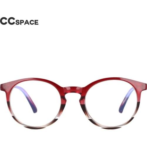 53043 Anti Blue Light Glasses Frames Round Cat Eye Women Tr90 Fashion Computer Eyeglasses
