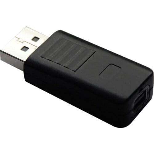 Black ABS Display Port DisplayPort DP Male to Mini Displayport Female Converter Cable Adapter Video Audio Connector for HDTV PC