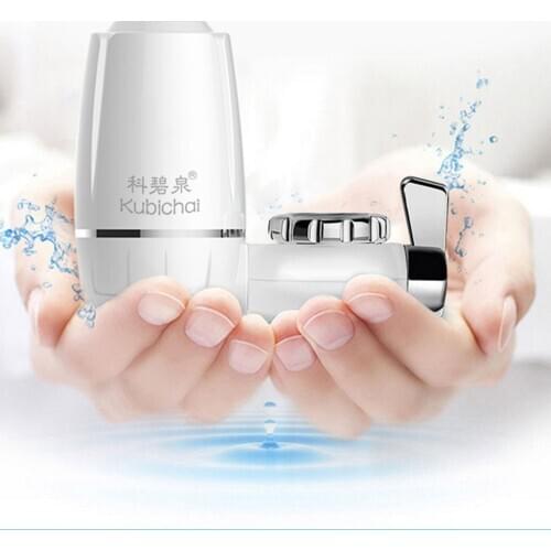 Long-Lasting Water Faucet Filtration System, Tap Water Filter for Kitchen Sink (1 Ceramic Filter Element Included) HBF-8905