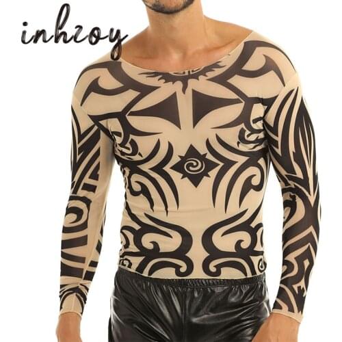 Inhzoy Men's T-shirts With Print