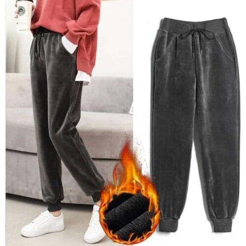 Женские бархатные брюки JEYONGZOO China At AliExpress