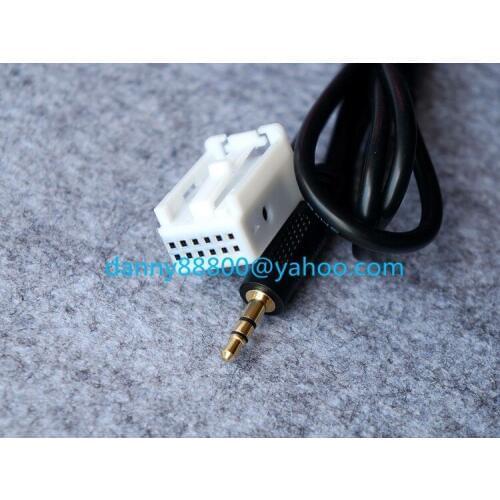 Free shipping New AUX cable for VW Golf RNS510 RNS315 RCD510 RCD310 RCD300 A3 A4 A1
