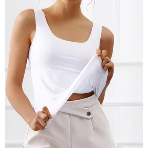 Summer Women Tank Top Camisole Fitness Soft Sexy Sleeveless Sport T Shirt Elegant Lady T Shirts Streetwear White Tanks Plus Size