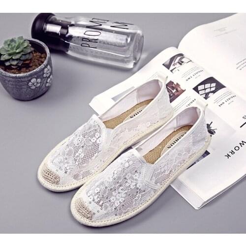 Fisherman Shoes 2021 Summer New Womens Shoes Fashion Tide Mesh Shoes Breathable Flat British Style Casual Shoes