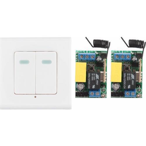 Ceiling Lights LED Strips Bulb Remote Control Switches AC220V Receiver Input Output Wall Panel Transmitter Sticky Smart Home ASK