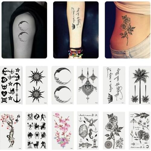 Festival Tatoo Letter Stickers Decal Temporary Tattoo Art Body Jewelry Cheap Things Egipto Egypt Scorpion Lion Bodies For Women