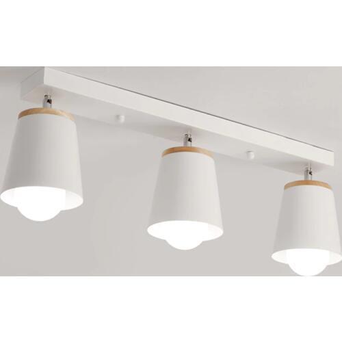 Simple and modern ceiling lamp adjustment direction creative LED bedroom lights corridor office study personality Nordic light