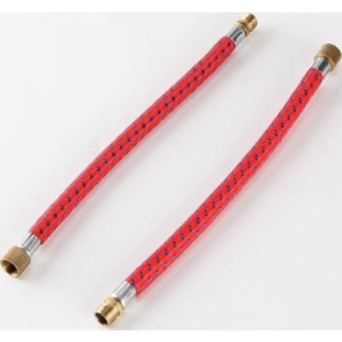 1set bicycle tire hand air pump inflator extension hose mountain bike tire valve rubber tube bicycle accessories