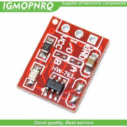 10PCS NEW TTP223 Touch button Module Capacitor type Single Channel Self Locking Touch switch sensor IGMOPNRQ