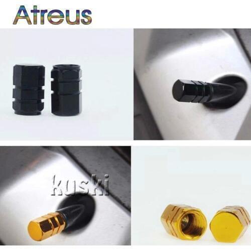 4Pcs Bike Motorcycle Car Aluminum Tyre Valve Caps For Kia Rio 3 4 Ceed Peugeot 208 5008 103 107 108 Lada vesta granta Haval f7