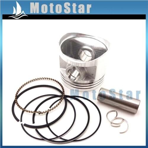 55mm 15mm Piston Pin Ring Kit For Chinese Lifan 140cc Engine Motorcycle Pit Dirt Trail Motor Bike ATV Quad 4 Wheeler
