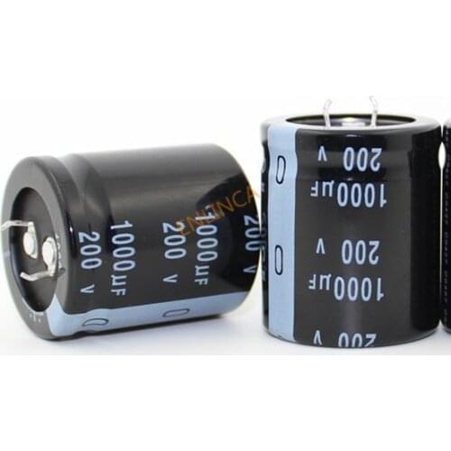 20pcs/lot 200V 1000UF Radial DIP Aluminum Electrolytic Capacitors size 30*35 1000UF 200V Tolerance 20