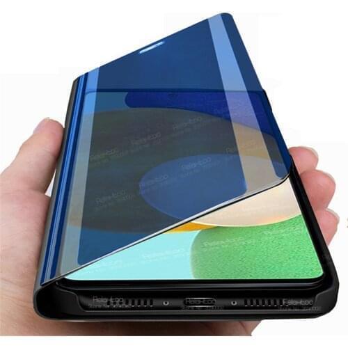 For Samsung Galaxy A52 5G Case Smart Mirror Flip Magnetic Case For SamsungA52 Sumsung A 52 A526B 6.5" Phone Cover Stand Fundas