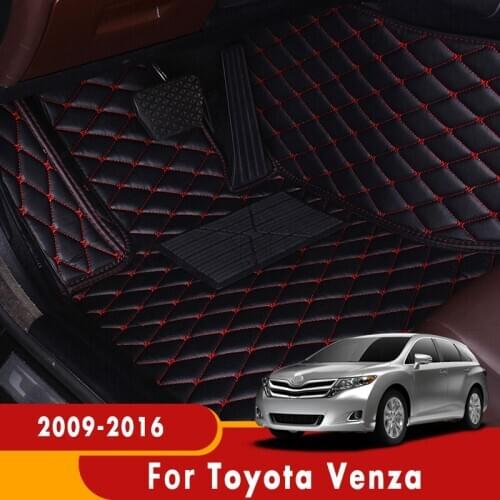 For Toyota Venza 2016 2015 2014 2013 2012 2011 2010 2009 Car Floor Mats Custom Carpets Rugs Auto Interior Accessories