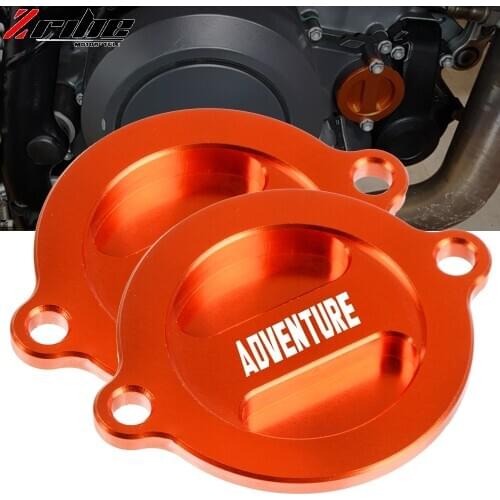 For 1290 SUPER ADVENTURE 2016 1290 surer adventure r / t 2017 Motorcycle CNC Engine Filter Cover Cap Motorbike Accessories