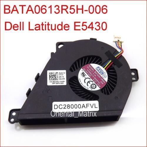 Original New DC5V 0.3A Cooler Fan Replacement For Dell Latitude E5430 Laptop CPU Cooler Fan
