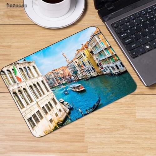 Mairuige Wholesale Retail Simple Design Italian Scenery Comfort Mouse Mat Gaming Mousepad Size For 22x18 25x20 29x25cm Mousepad
