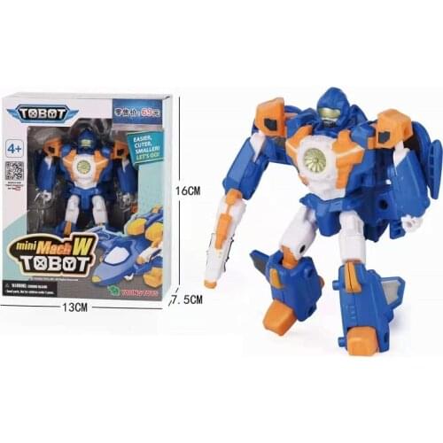 Mini Tobot Brother Transformation Toys Korea Anime Deformed Robot Car Action Figure Toys Model Boy Child Souvenir Fans Gift