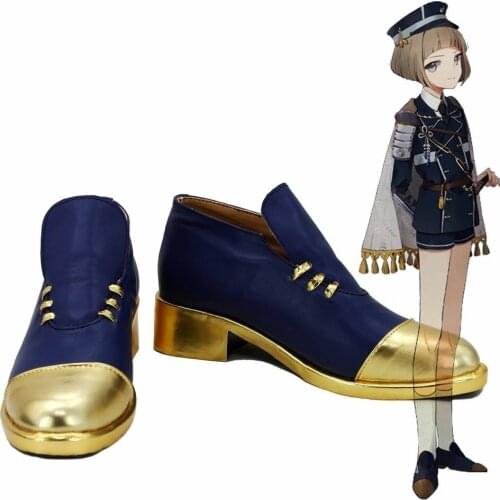 Maeda Toushirou Cosplay Shoes Touken Ranbu Online Game Maeda Toushirou Cosplay Boots Custom Made Any Size