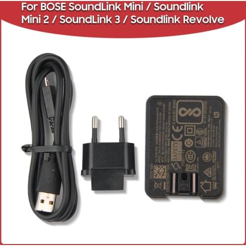 Original Power Adapter Charger For Bose Soundlink Revolve + Soundlink Mini 2 3 Bluetooth Speakers Micro USB Cable