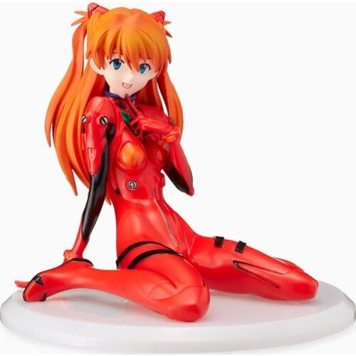 Original SEGA Asuka Langley Soryu PVC Action Figure Model Toys Anime Brinquedos Figurals